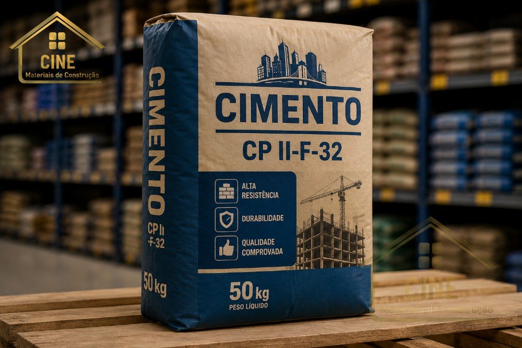 Saco de cimento CP II-F-32 de 50kg